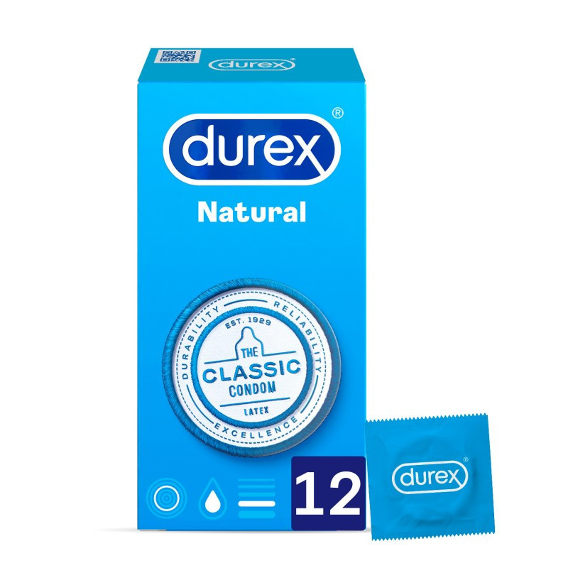 DUREX NATURAL 12U NUEVA FÓRMULA